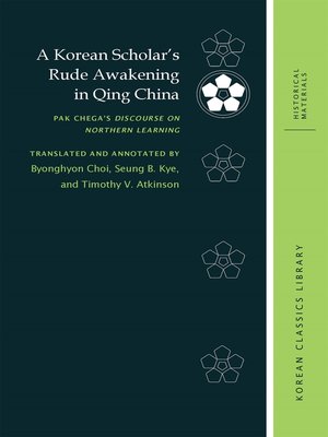 cover image of A Korean Scholar's Rude Awakening in Qing China